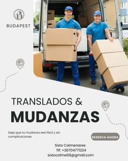 Traslado y Mudanzas Budapest